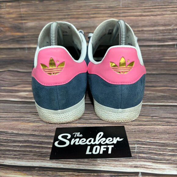 Adidas Women's Gazelle Ink Lucid Pink Women's Casual Lace Up Sneakers Size 9.5 - Picture 4 of 8